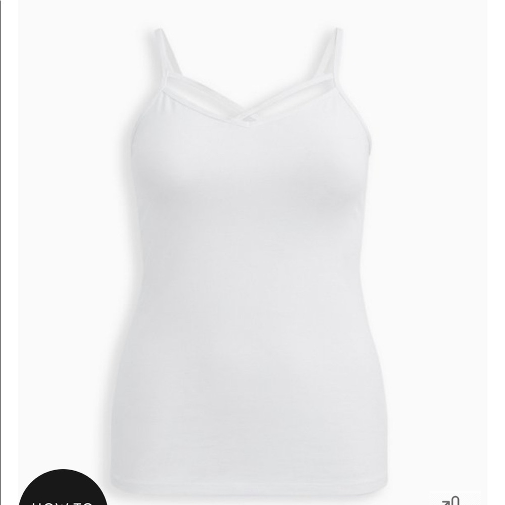 Torrid Criss Cross Foxy Cami Size 4